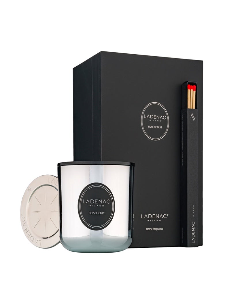 Ladenac Urban Senses Candle Silver - Boisée Chic - Image 2